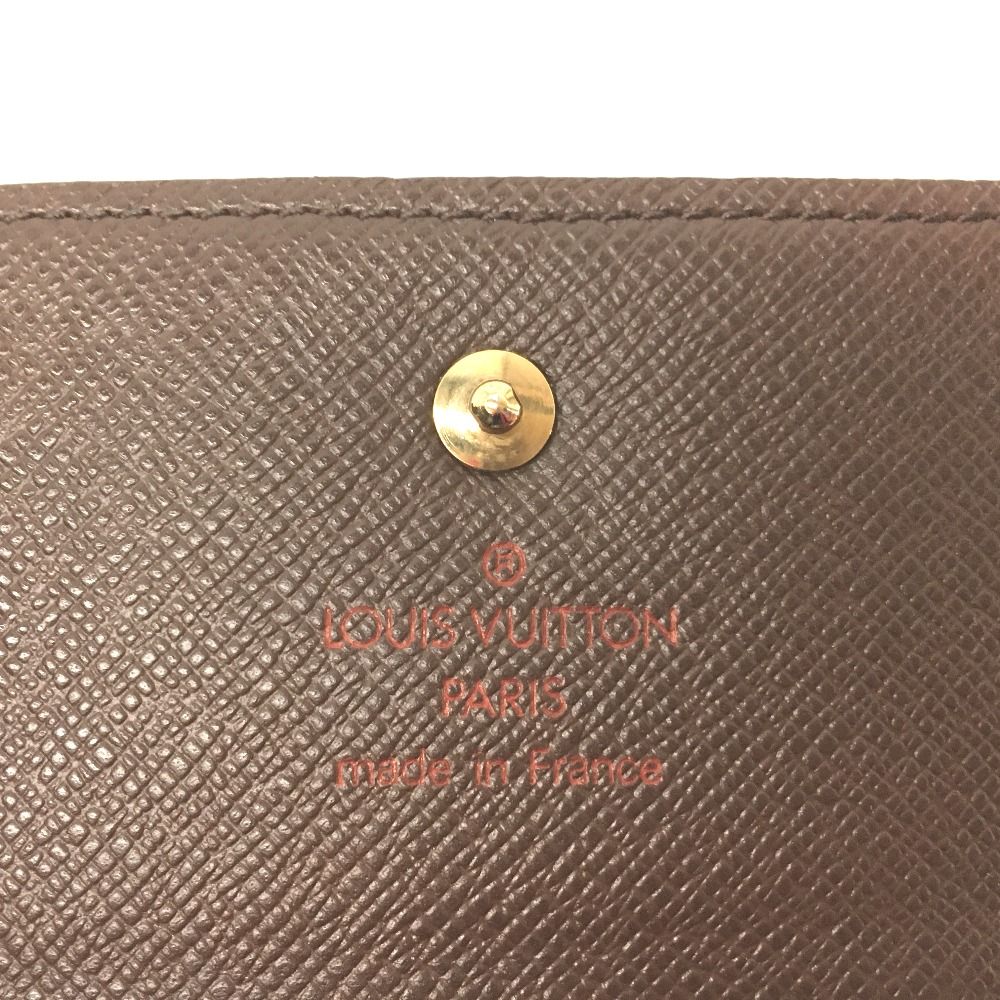 Louis Vuitton Damier Portomonebier Cult Credit W Hook Wallet Trifold N61652