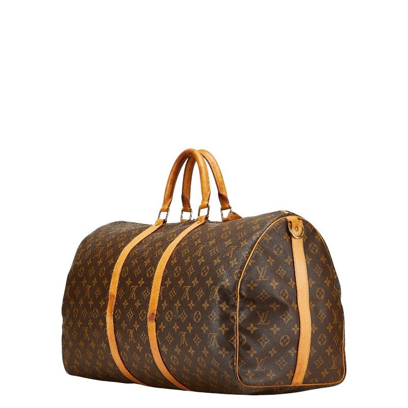 Louis Vuitton Monogram Keepall Bandoliere 55 Boston Bag Shoulder Bag 2WAY