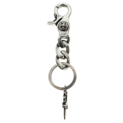 Chrome Hearts Clp Chn Classic-s Short Classic Link Key Chain Silver Necklace
