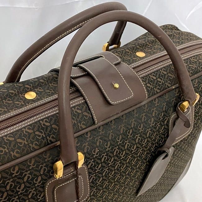 Loewe Boston Bag Ec21905 Brown Anagram