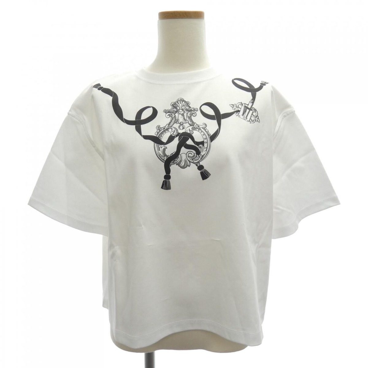 Hermes Cartouche T-Shirt White
