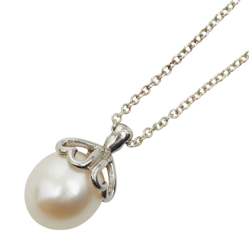Tiffany & Co Open Heart SV 925 Silver Pearl