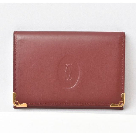 Cartier Card Case Business Holder Pass Must de Cartier