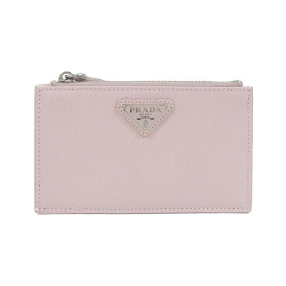 Prada Coin Case Silver
