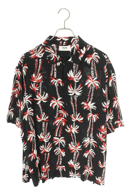 Celine 23SS 2c946727t Allover Hawaiian Short Sleeve Shirt Men's 41