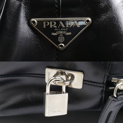 Prada Tessuto Travel Briefcase Black Vs0067 Men's Preowned