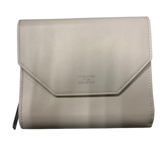 Balenciaga 2 Aabx 9960 Envelope Flap Compact Wallet Trifold 3393