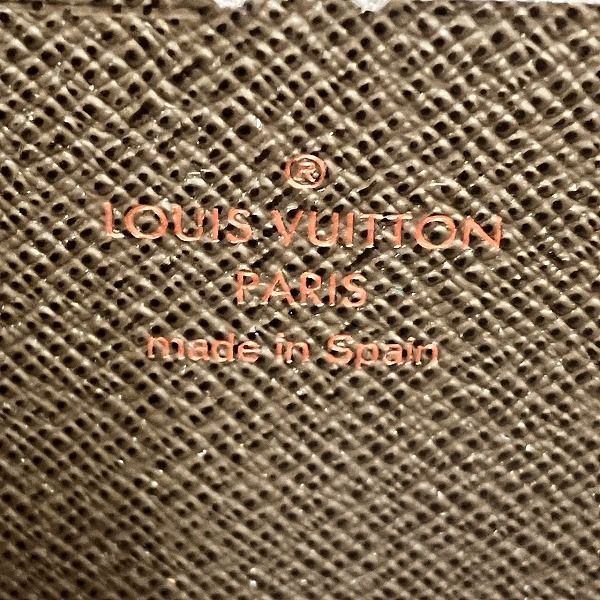 Louis Vuitton Damier Zippy Wallet N60015 Round Zipper Wallet Long Wallet Ladies