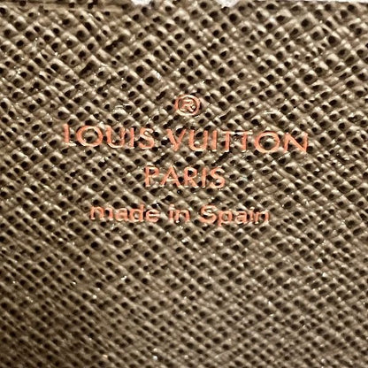 Louis Vuitton Damier Zippy Wallet N60015 Round Zipper Wallet Long Wallet Ladies