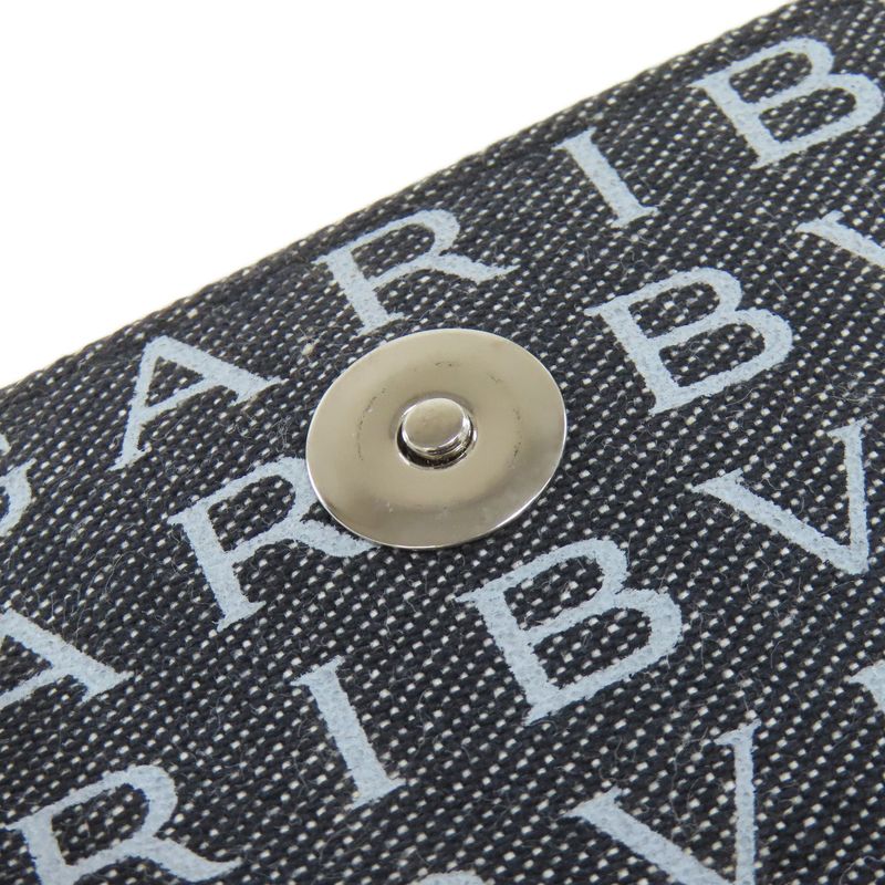 Bvlgari Drum Bag Logo Mania Handbag Canvas Women