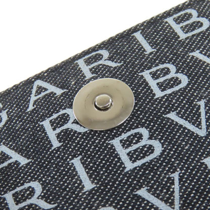 Bvlgari Drum Bag Logo Mania Handbag Canvas Women