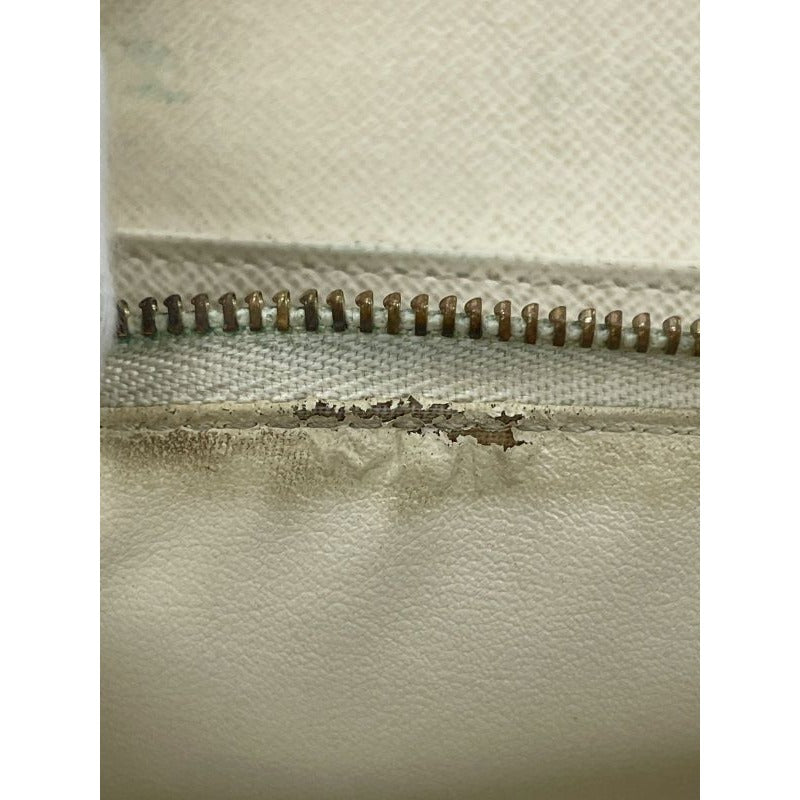 Louis Vuitton Damier Azur Portefeuille Sarah Long Wallet Ivory — view 15