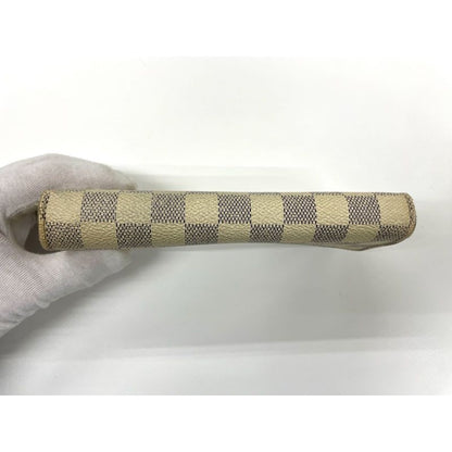 Louis Vuitton Damier Azur Portefeuille Sarah Long Wallet Ivory — view 3