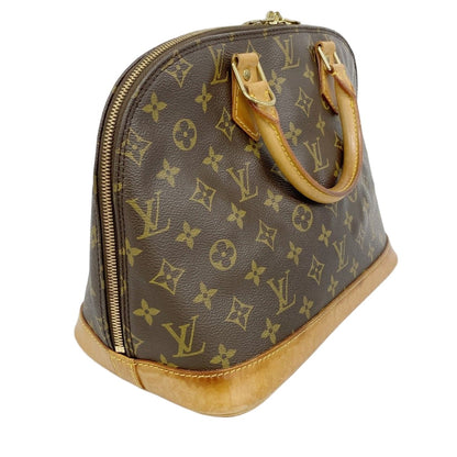 Louis Vuitton Handbag Monogram Alma Brown — view 2