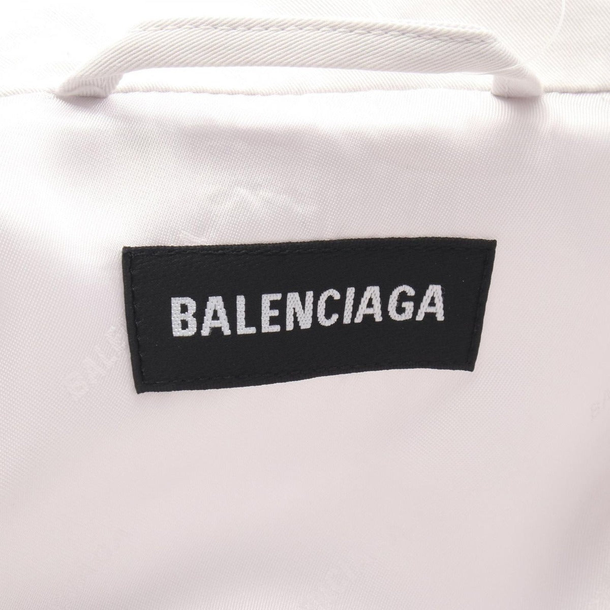 Balenciaga Stainless Steel Coat Cotton B — view 3