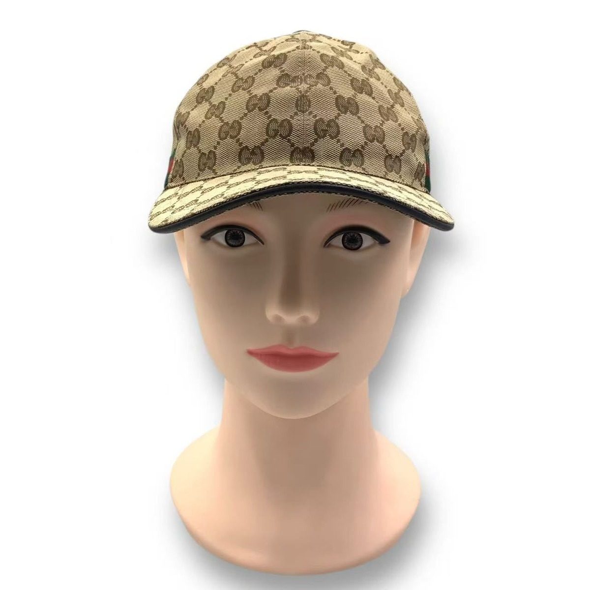 Gucci Hat Baseball Cap GG Canvas Bra One — view 2