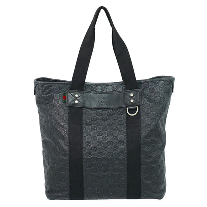 Gucci Parana Guccissima Leather Tote Black
