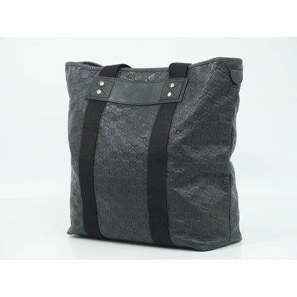 Gucci Parana Guccissima Leather Tote Black — view 2