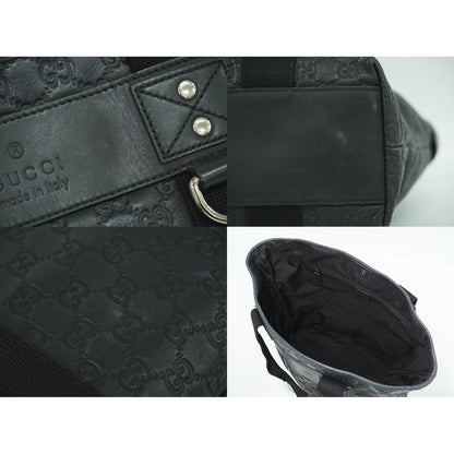 Gucci Parana Guccissima Leather Tote Black — view 8
