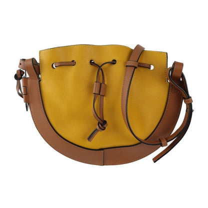 Loewe Horseshoe Small Shoulder Bag X03 Calf Leather Yellowish Brown