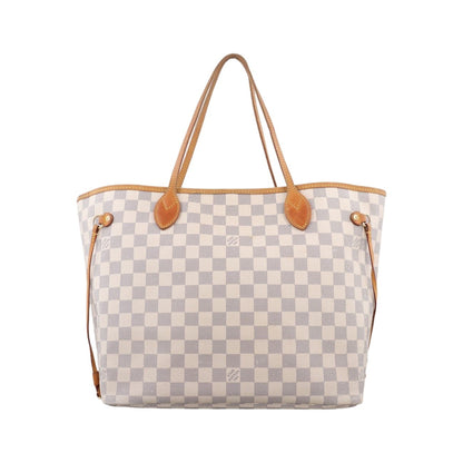 Louis Vuitton Neverfull MM Azur Damier Canvas