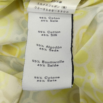 Hermes Shirt White 37 Yellow — view 3