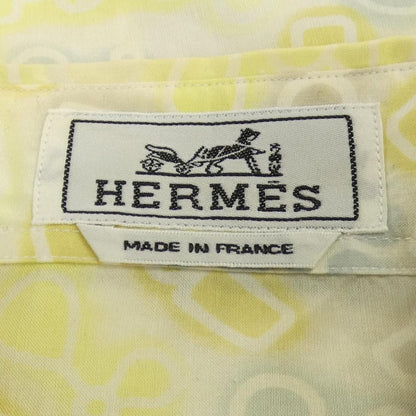 Hermes Shirt White 37 Yellow — view 4