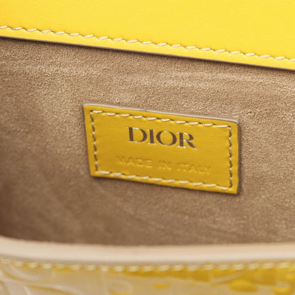 Dior Shoulder Bag Gallop Mini Bree Yellow Patent Leather — view 4