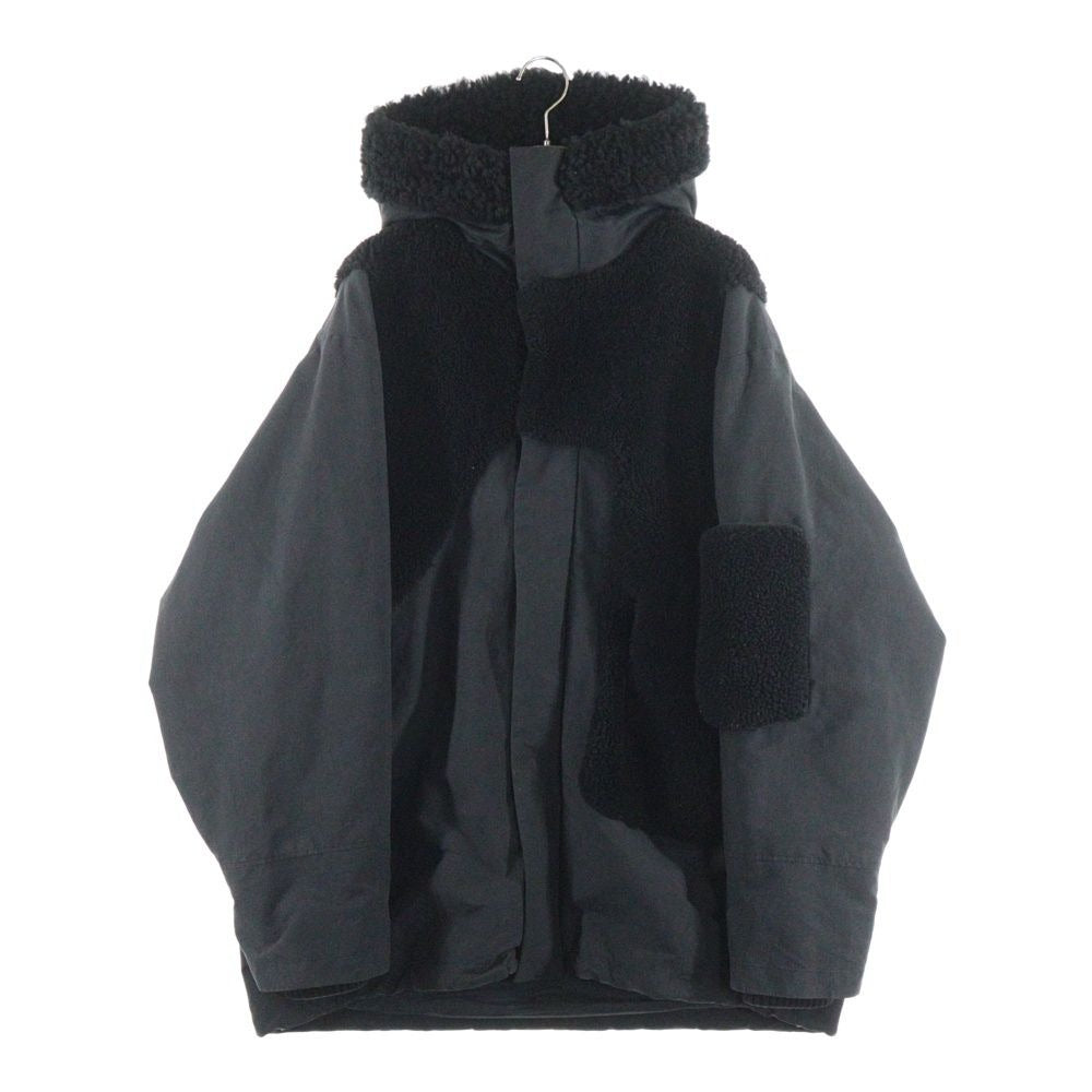 Louis Vuitton Shearling Switching Down Coat Cutting