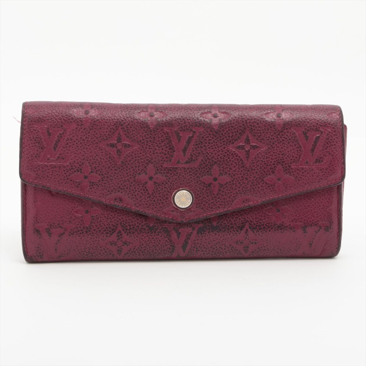 Louis Vuitton Monogram Empreinte Portefeuille Curie's Wallet Aurore