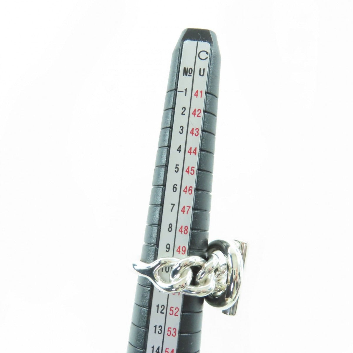 Hermes Croisette GM AG 925 Ring Accessory Silver 51 — view 8
