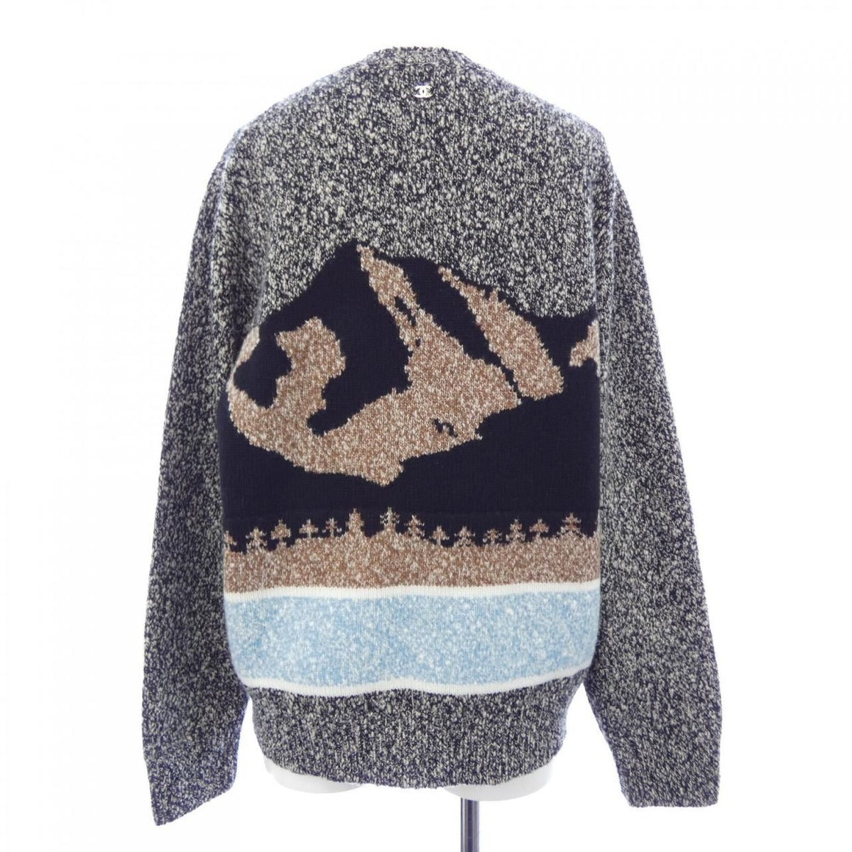 Chanel Code Knit Cashmere Black — view 2