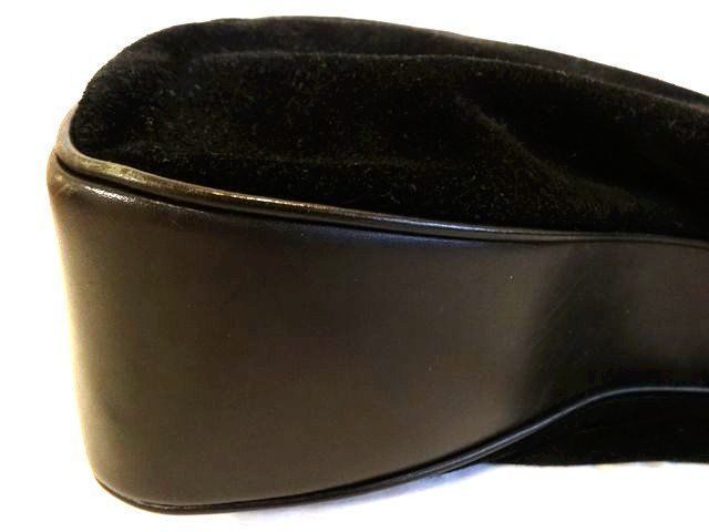 Gucci One Shoulder Bag - 0011577 Bamboo Handbag Ladies Suede Leather Black Bag