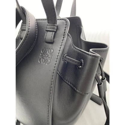 Loewe Hammock Small Black Shoulder Bag Pre-Ownedexcellent Condition