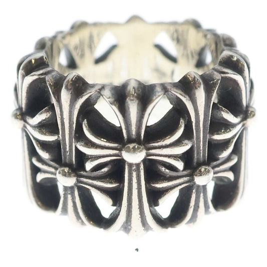 Chrome Hearts Cemetery Cross Ring Silver