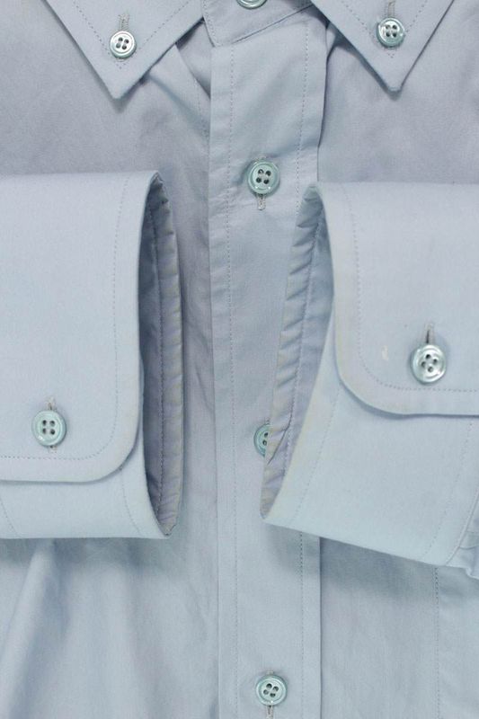 Balenciaga 457578 Tub02 Swing Collar Long Sleeve Shirt Men's 36