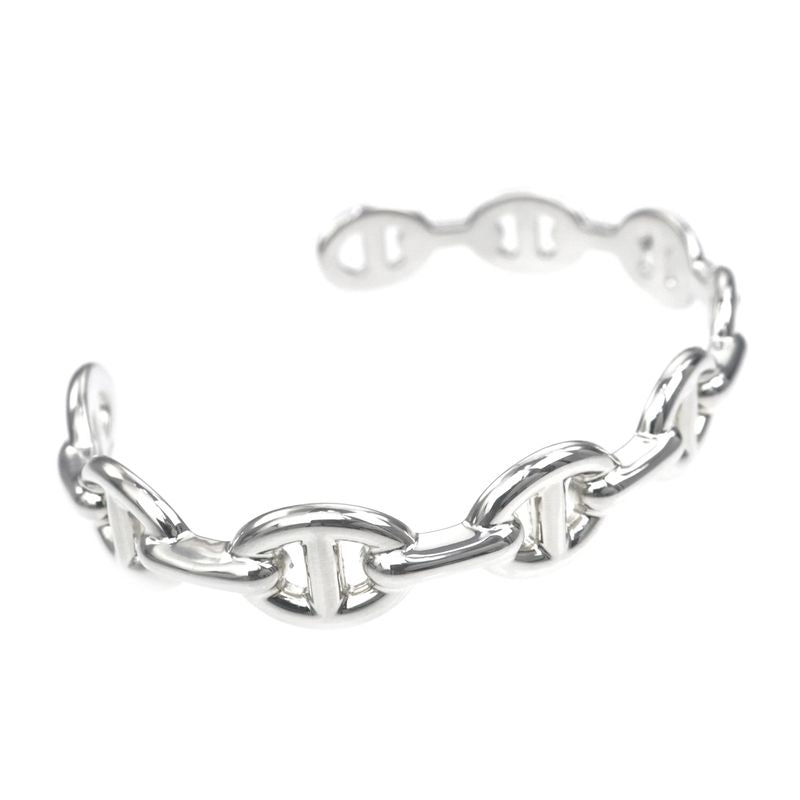 Hermes Chaine D'ancre Bangle Anchene ST Ag925 Silver - Women's Accessori