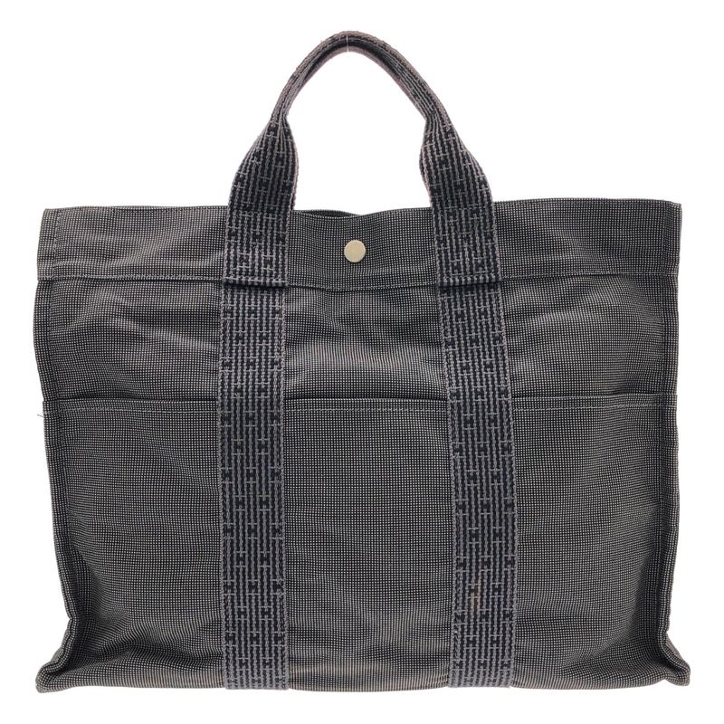 Hermes Fourre Tout MM Tote Bag Gray