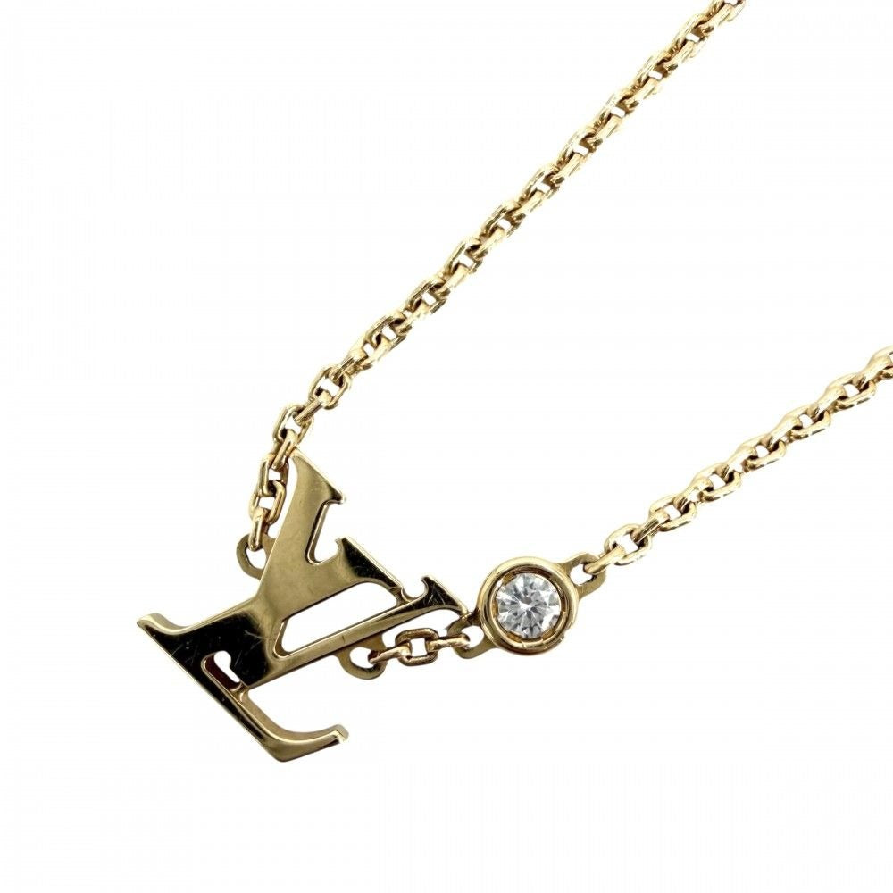 Louis Vuitton Necklace Monogram Pendant Idyle Blossom LV Adjustable Star 18k