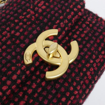 Chanel Shoulder Bag Cotton Tweed — view 4