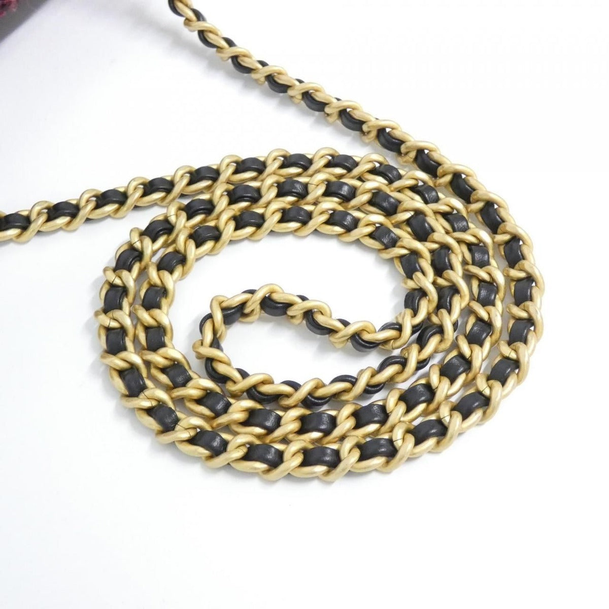 Chanel Shoulder Bag Cotton Tweed — view 5