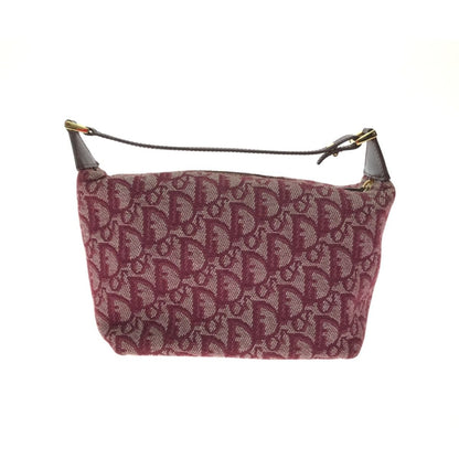 Christian Dior Handbag Cm0093 Trotter Pattern Bordeaux