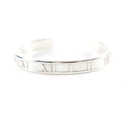 Tiffany & Co 925 Atlas Open Bangle Bracelet Silver Weight
