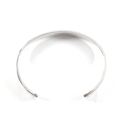 Tiffany & Co 925 Atlas Open Bangle Bracelet Silver Weight — view 4