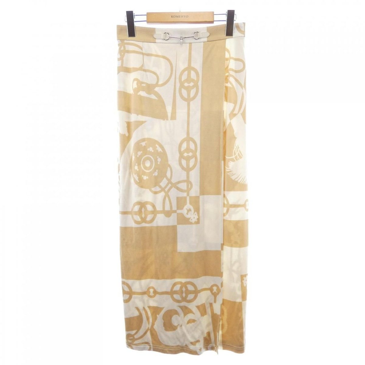 Hermes Skirt Beige