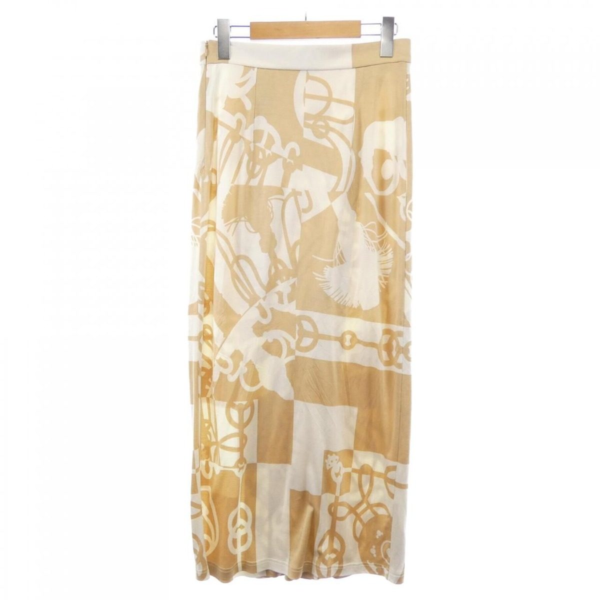 Hermes Skirt Beige — view 2