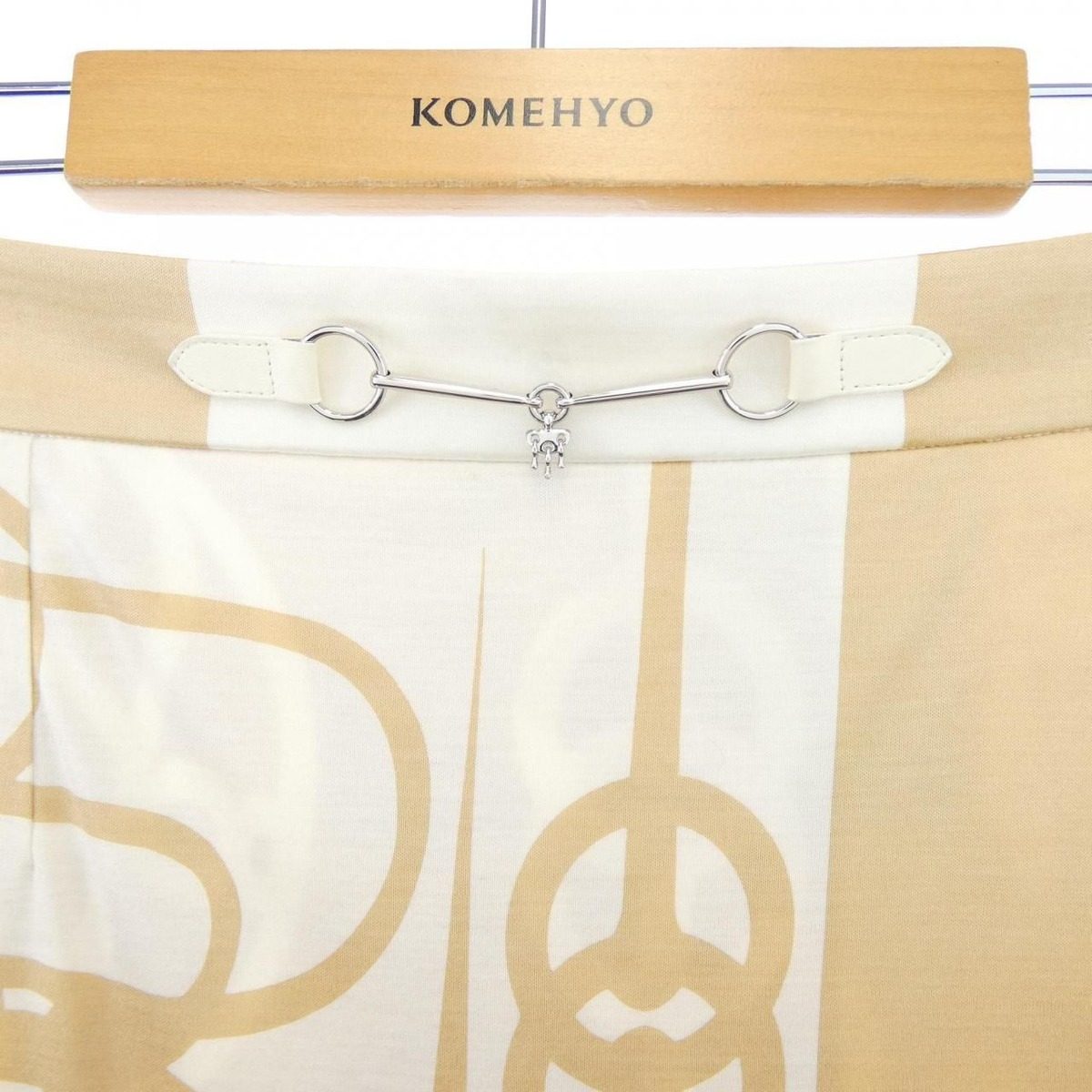 Hermes Skirt Beige — view 5
