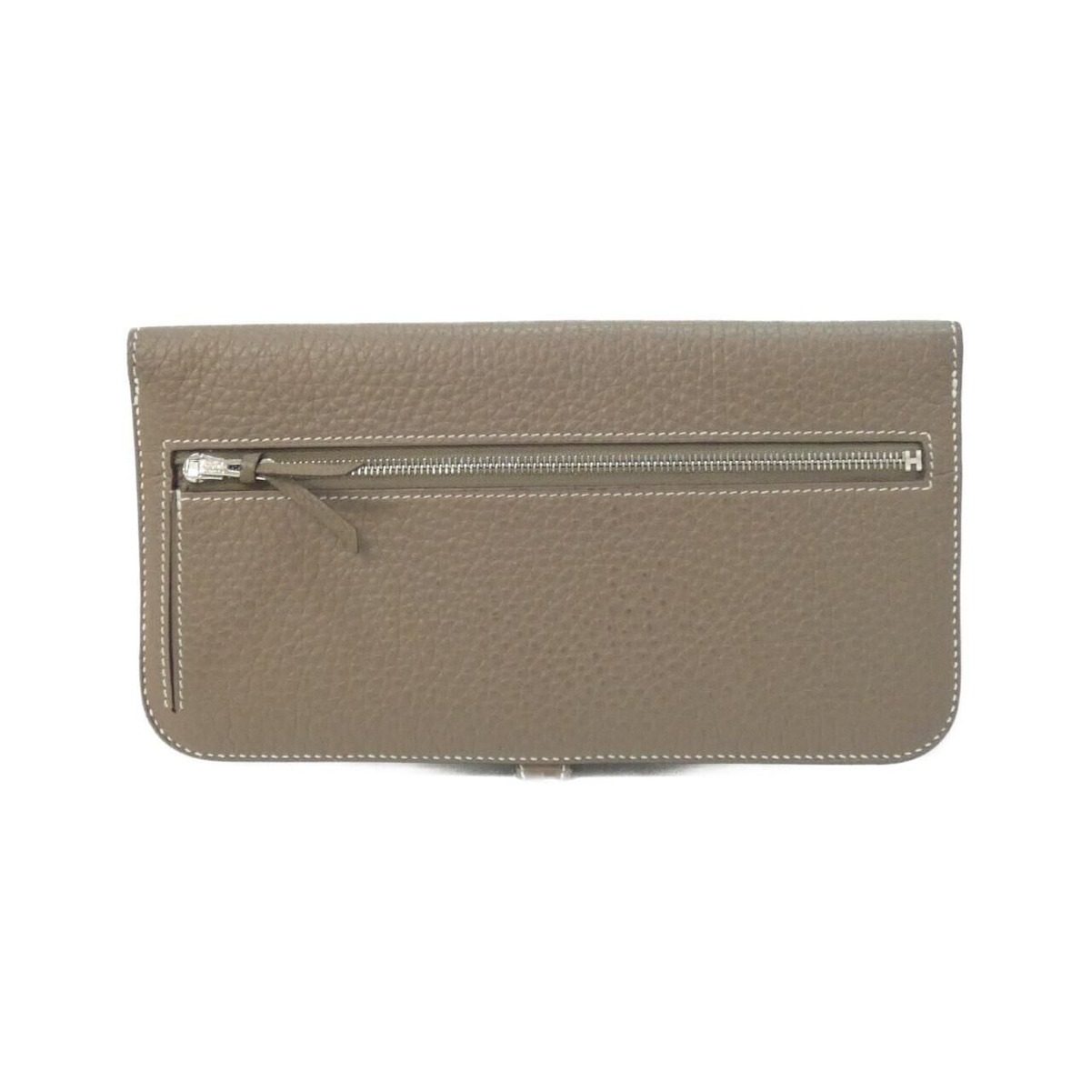 Hermes Dogon Wallet Gray — view 2
