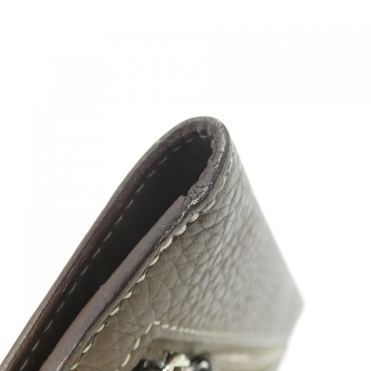 Hermes Dogon Wallet Gray — view 3