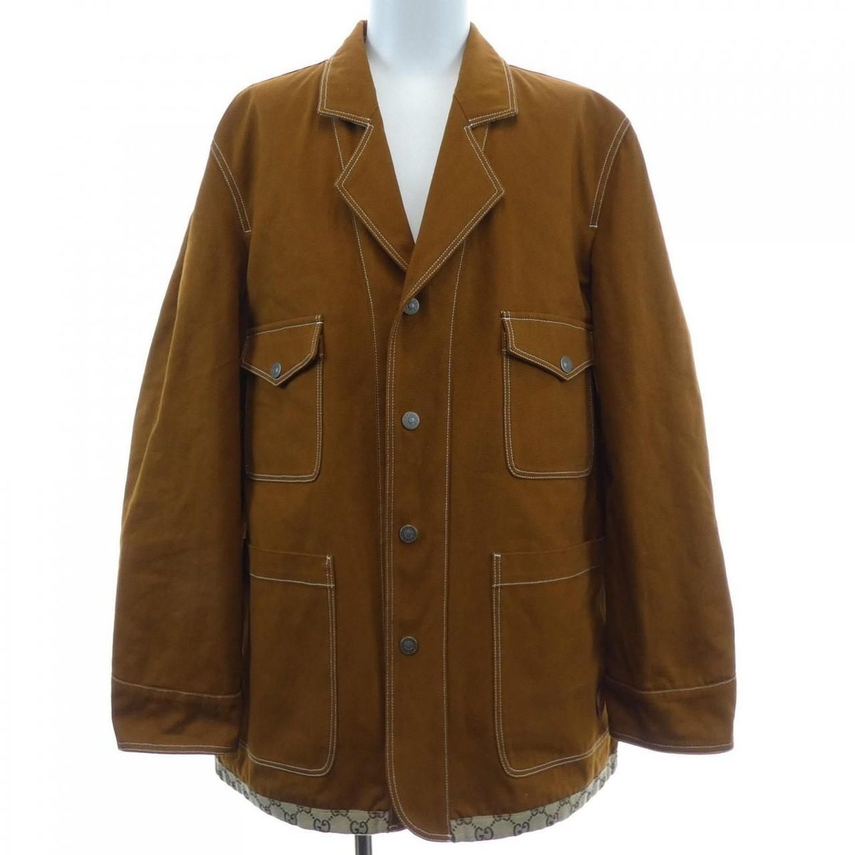 Gucci GG Jacket Brown